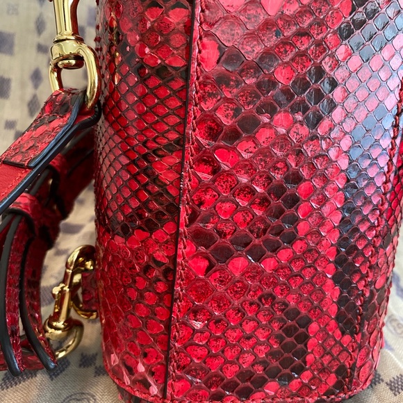 *RARE*Authentic Gucci Padlock Python Mini Backpack - Picture 7 of 15